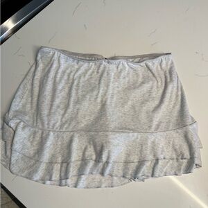 Wild Fable Light Gray Mini Skort
